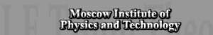 Moscow institute of physics and technology